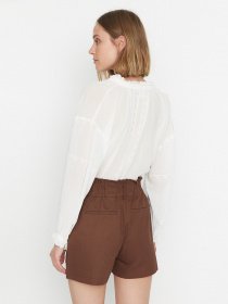 Шорти Trendyol модель TWOSS22SR0419/Kahverengi Фото