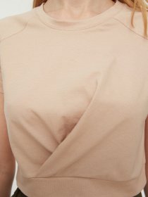 Футболка Trendyol модель TWOSS22TS1132/Bej Фото