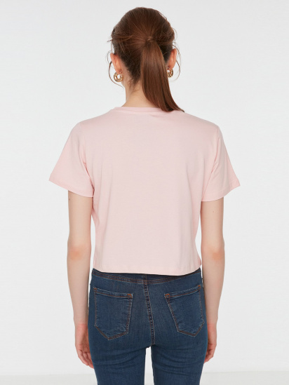 Футболка Trendyol модель TWOSS22TS1503/Pembe — фото 3 - INTERTOP