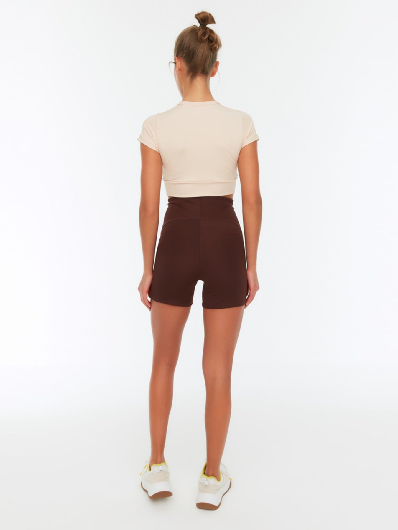 Шорти Trendyol модель TWOSS22TY0045/Kahverengi Фото