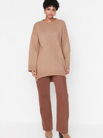 Джемпер Trendyol модель TCTAW23KZ00030/Bej Фото