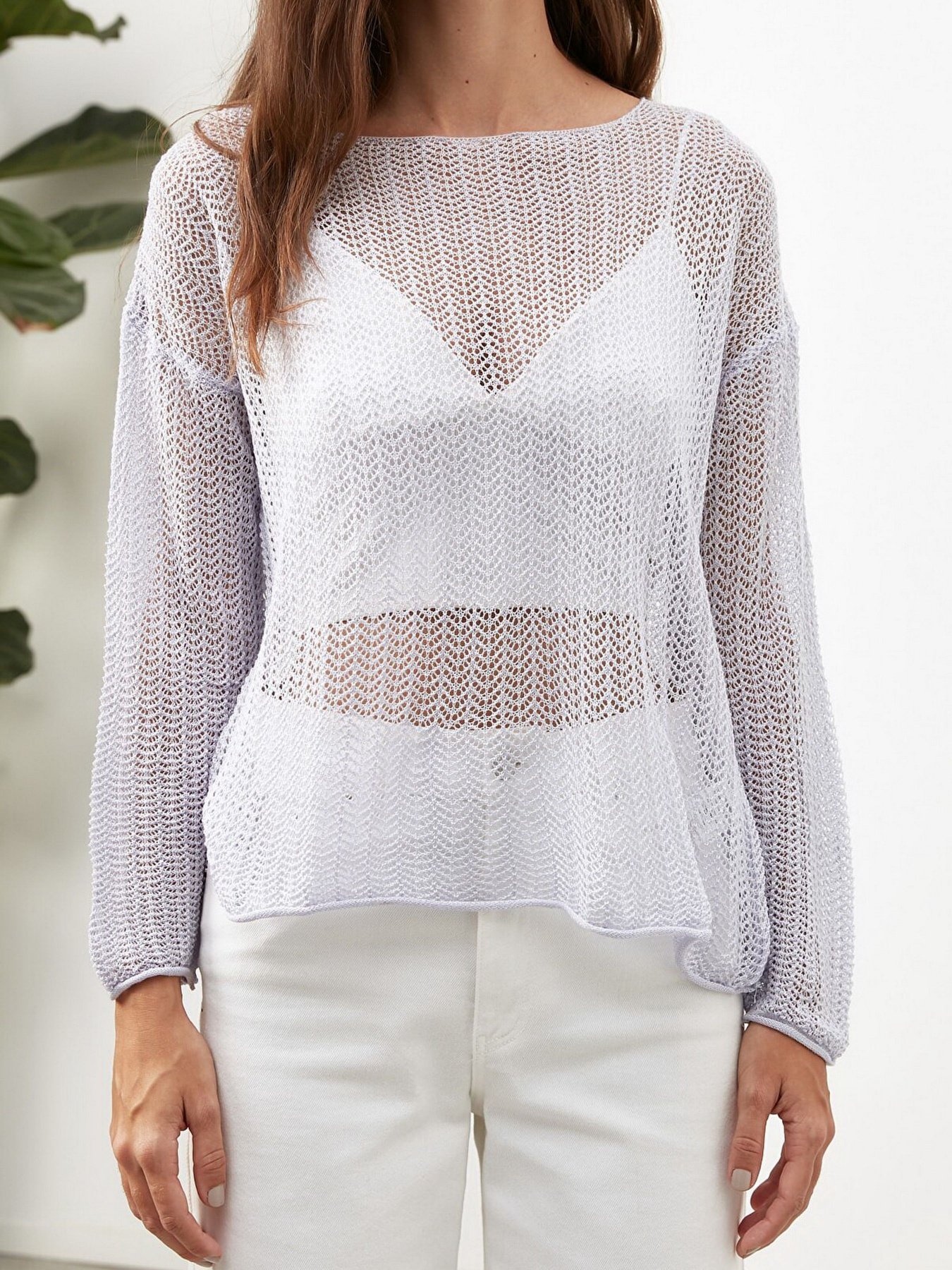 Блуза Trendyol модель TWOAW22KZ2866/Lila Фото