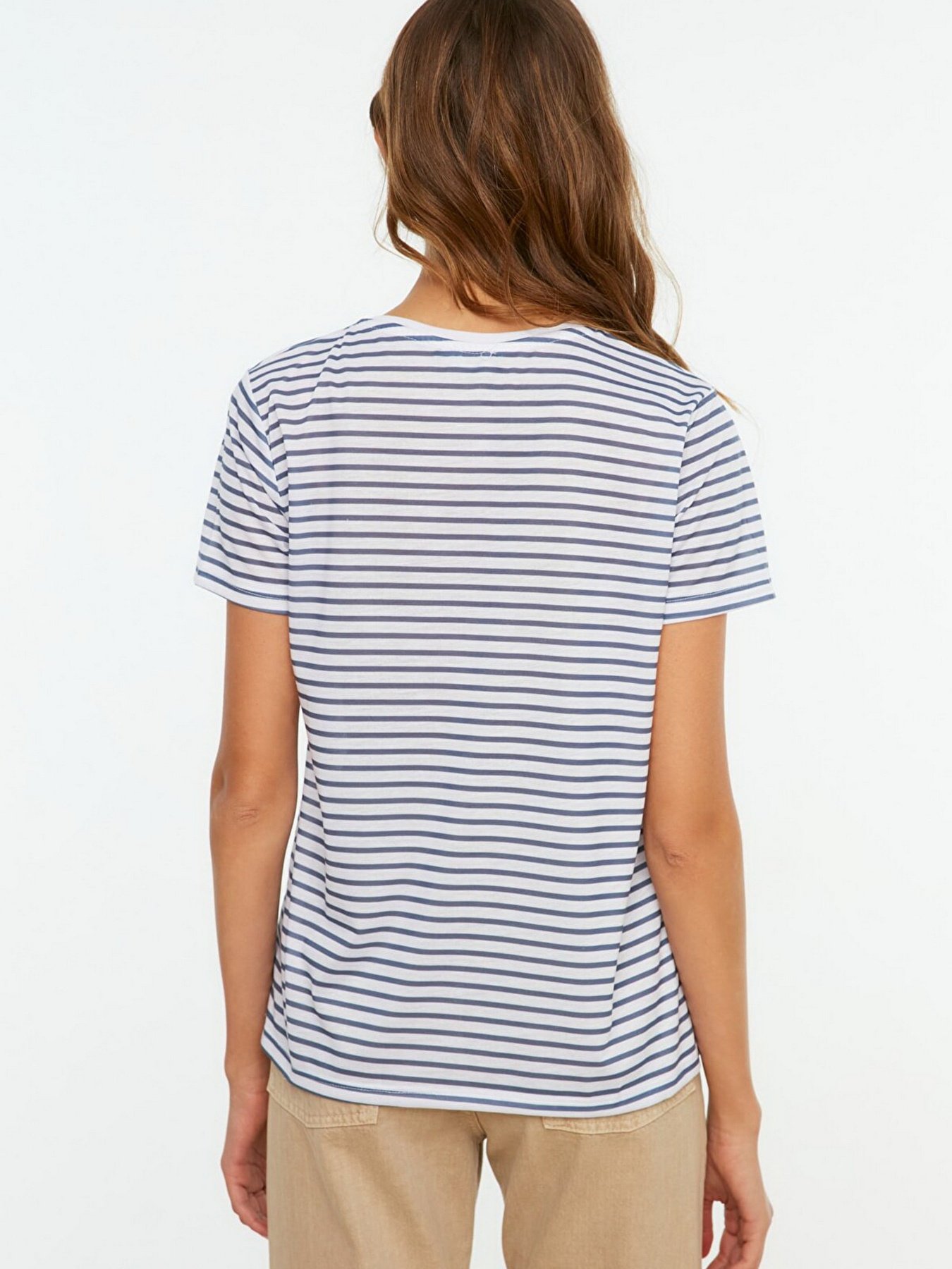 Набор футболок Trendyol модель TWOSS21TS0997/Cok Renkli Фото