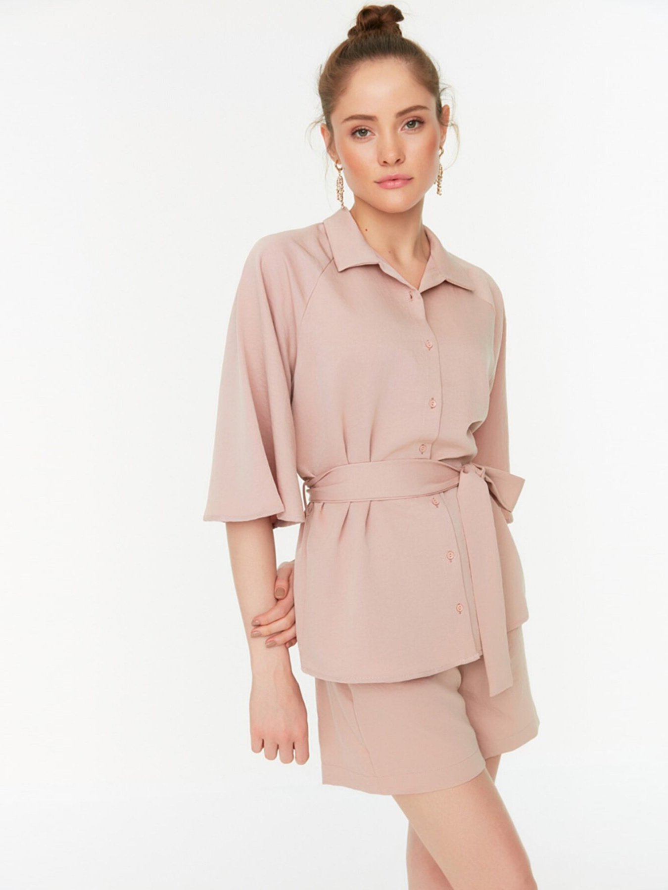 Блуза Trendyol модель TWOSS22GO0555/Gul Kurusu Фото