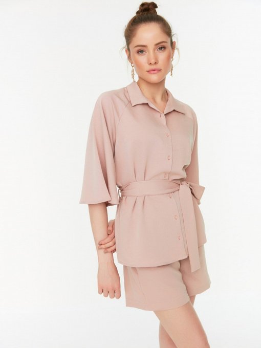 Блуза Trendyol модель TWOSS22GO0555/Gul Kurusu Фото