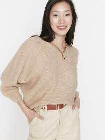 Джемпер Trendyol модель TWOAW23KZ01572/Camel Джемпер Trendyol модель TWOAW23KZ01572/Camel Фото