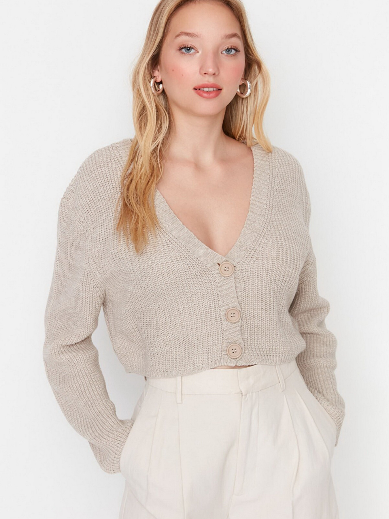 Кардиган Trendyol модель TWOAW23HI00376/Tas Фото