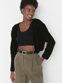 Кардиган Trendyol модель TWOAW23HI00376/Siyah Фото