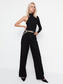 Широкие джинсы Trendyol модель TWOAW22JE0794/Siyah Фото