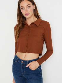 Топ Trendyol модель TWOAW22BZ0241/Kahverengi Фото