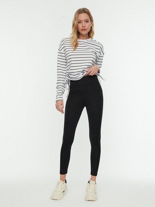 Леггинсы Trendyol модель TWOAW21TA0098/Siyah Фото