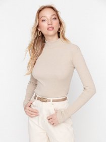 Водолазка Trendyol модель TWOAW21BZ0423/Bej Фото