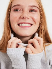 Водолазка Trendyol модель TWOAW21BZ0071/Gri Фото