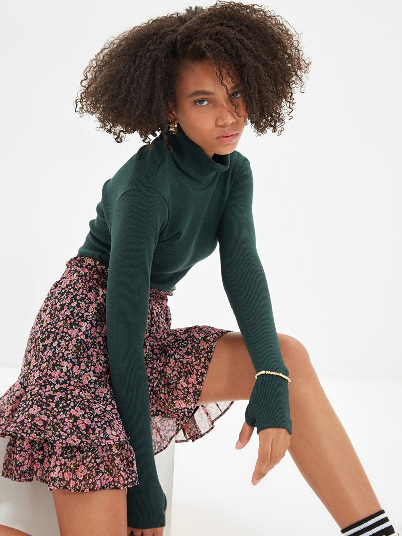 Гольф Trendyol модель TWOAW21BZ0071/Zumrut Yesili Фото