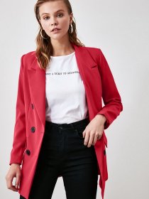 Пиджак Trendyol модель TWOAW20CE0130/Fusya Фото