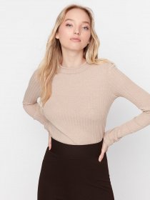 Водолазка Trendyol модель TWOAW20BZ0200/Bej Фото