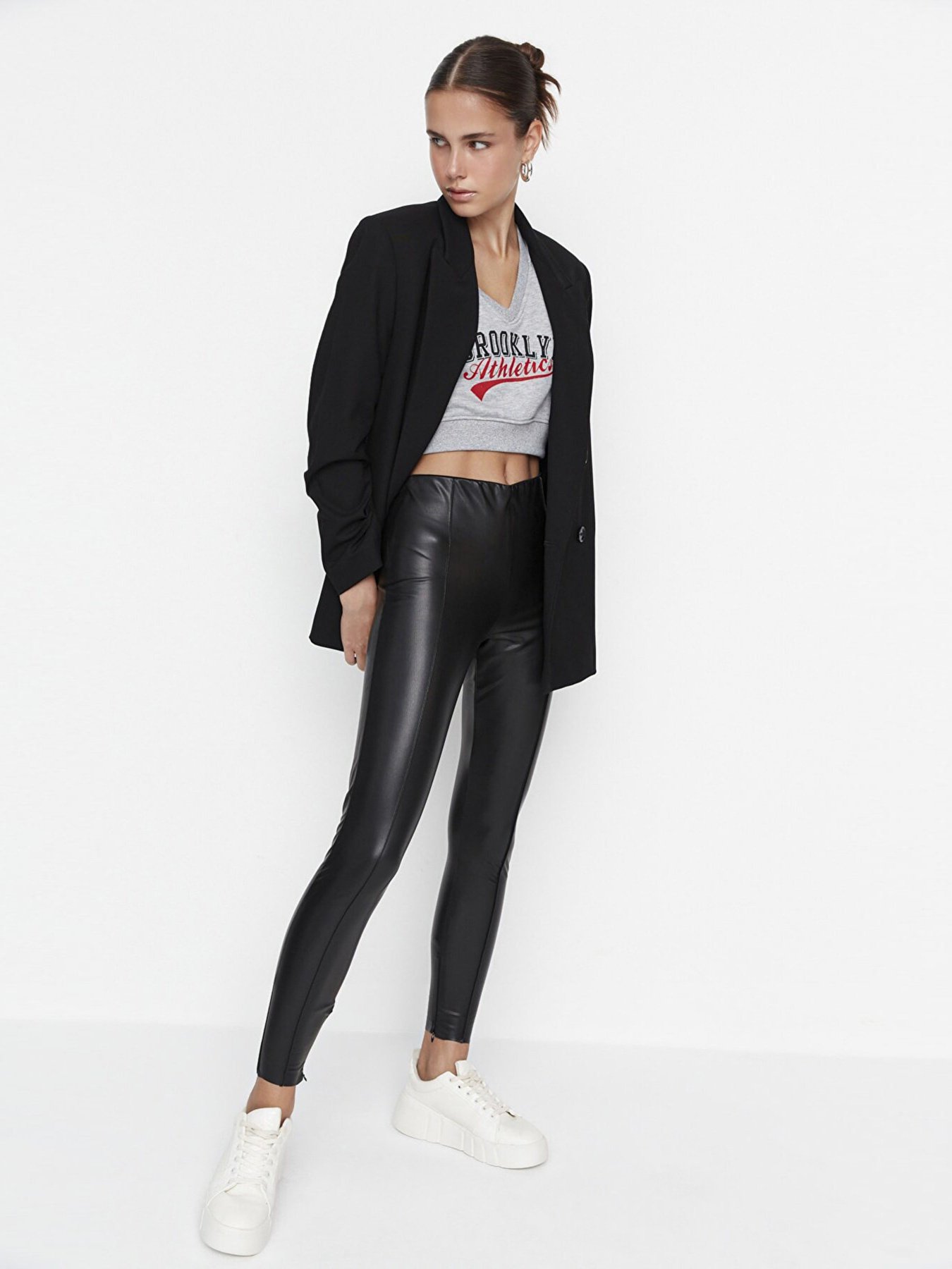 Легінси Trendyol модель TWOAW23TA00011/Siyah Фото