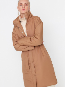 Пуховик Trendyol модель TWOAW23MO00316/Kahverengi Фото
