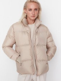 Демісезонна куртка Trendyol модель TWOAW23MO00248/Vizon Фото