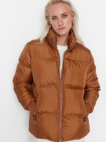 Демісезонна куртка Trendyol модель TWOAW23MO00248/Kahverengi Фото