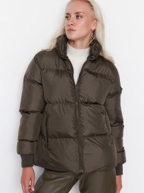 Демісезонна куртка Trendyol модель TWOAW23MO00248/Acik Haki Фото