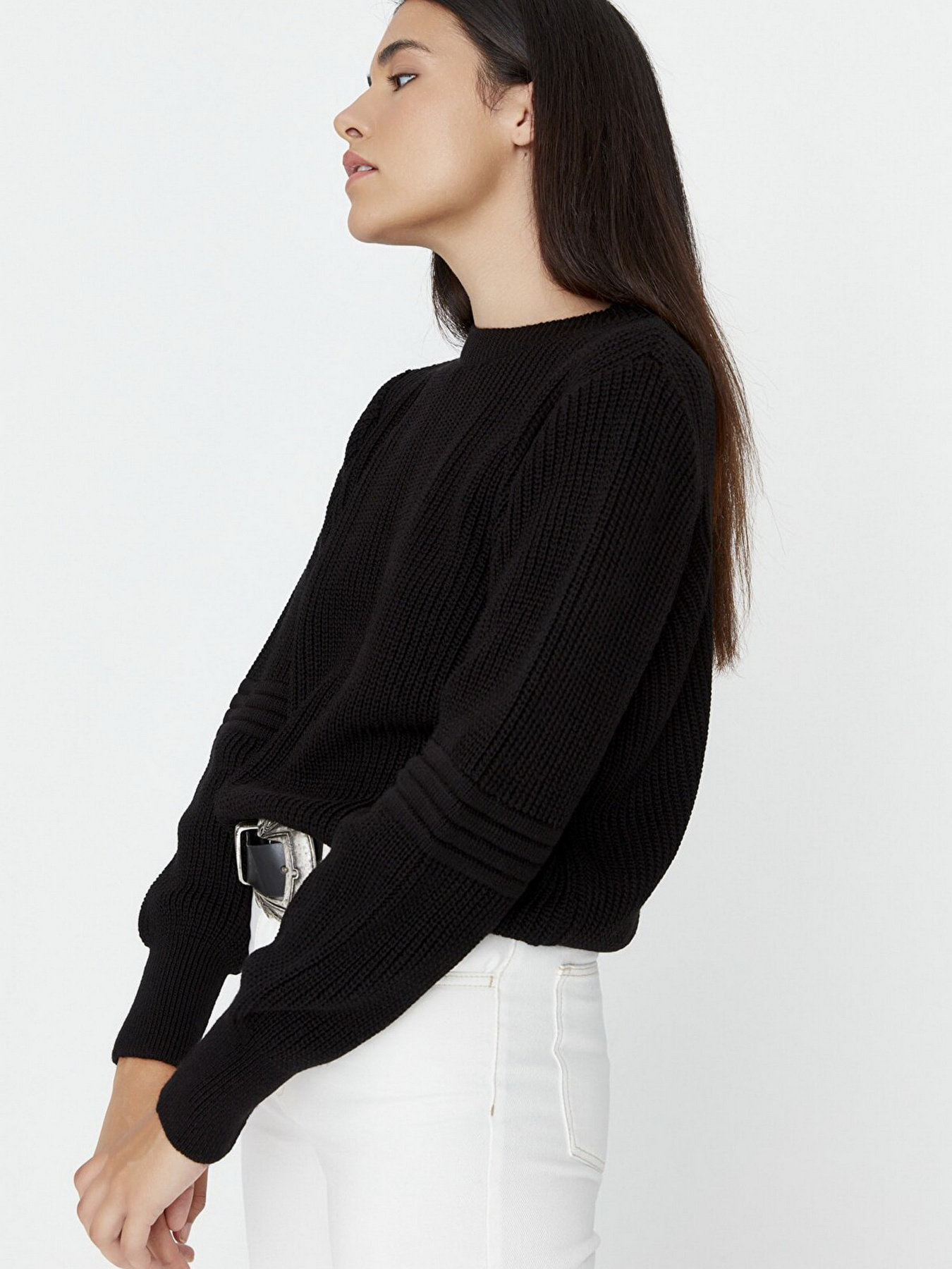 Джемпер Trendyol модель TWOAW23KZ01721/Siyah Фото