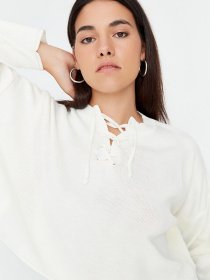 Джемпер Trendyol модель TWOAW23KZ01699/Ekru Фото