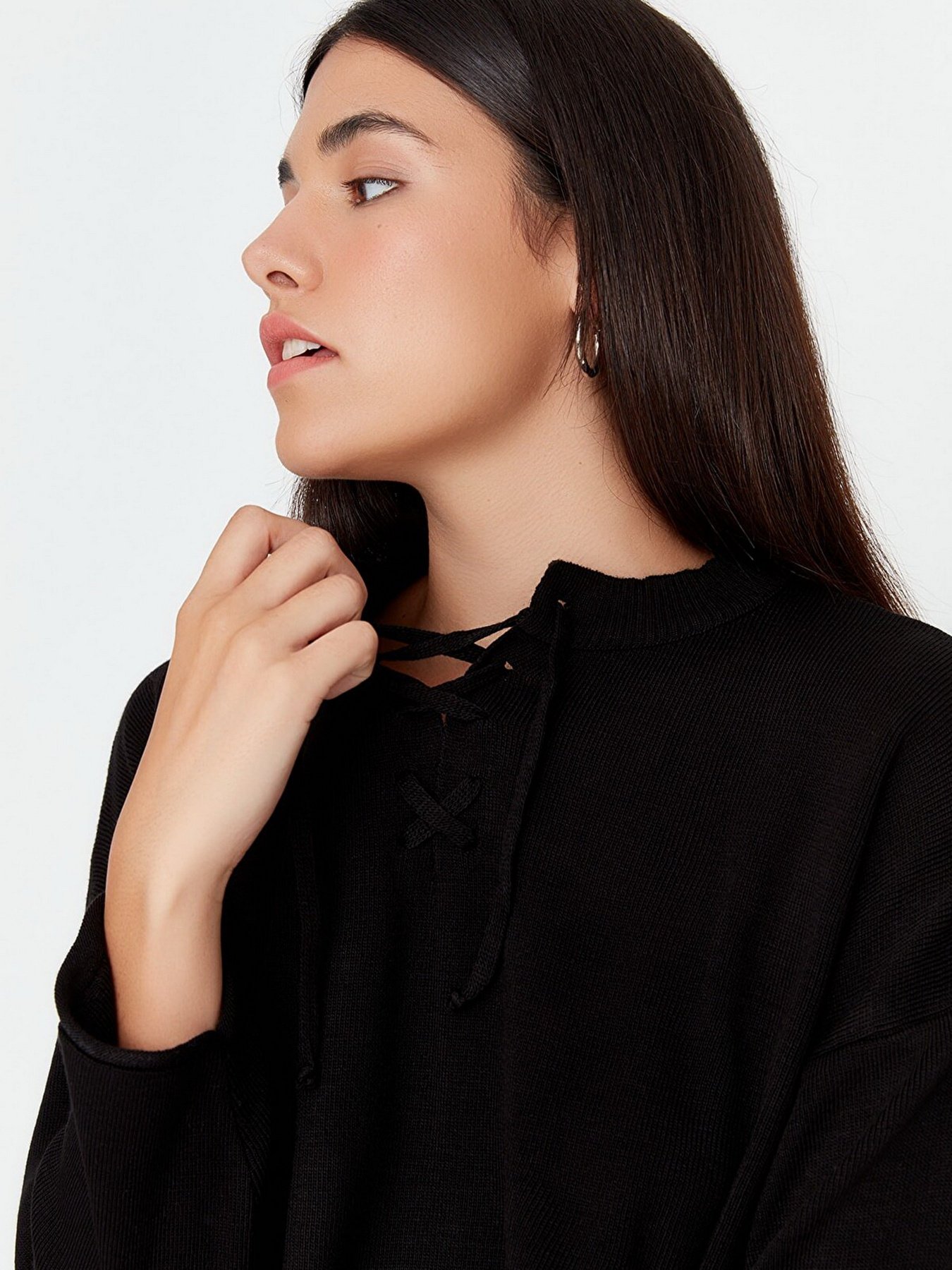 Джемпер Trendyol модель TWOAW23KZ01699/Siyah Фото