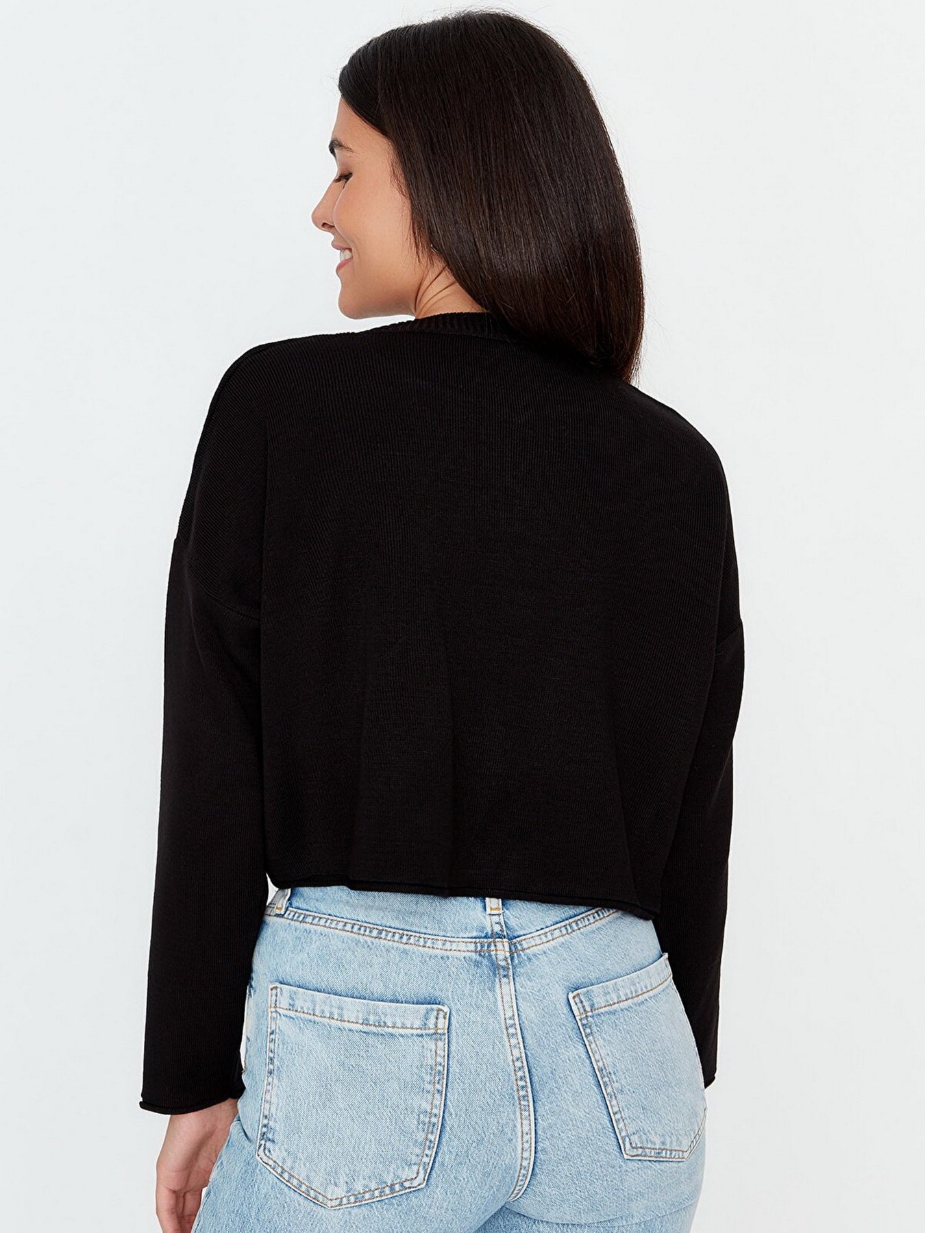 Джемпер Trendyol модель TWOAW23KZ01699/Siyah Фото