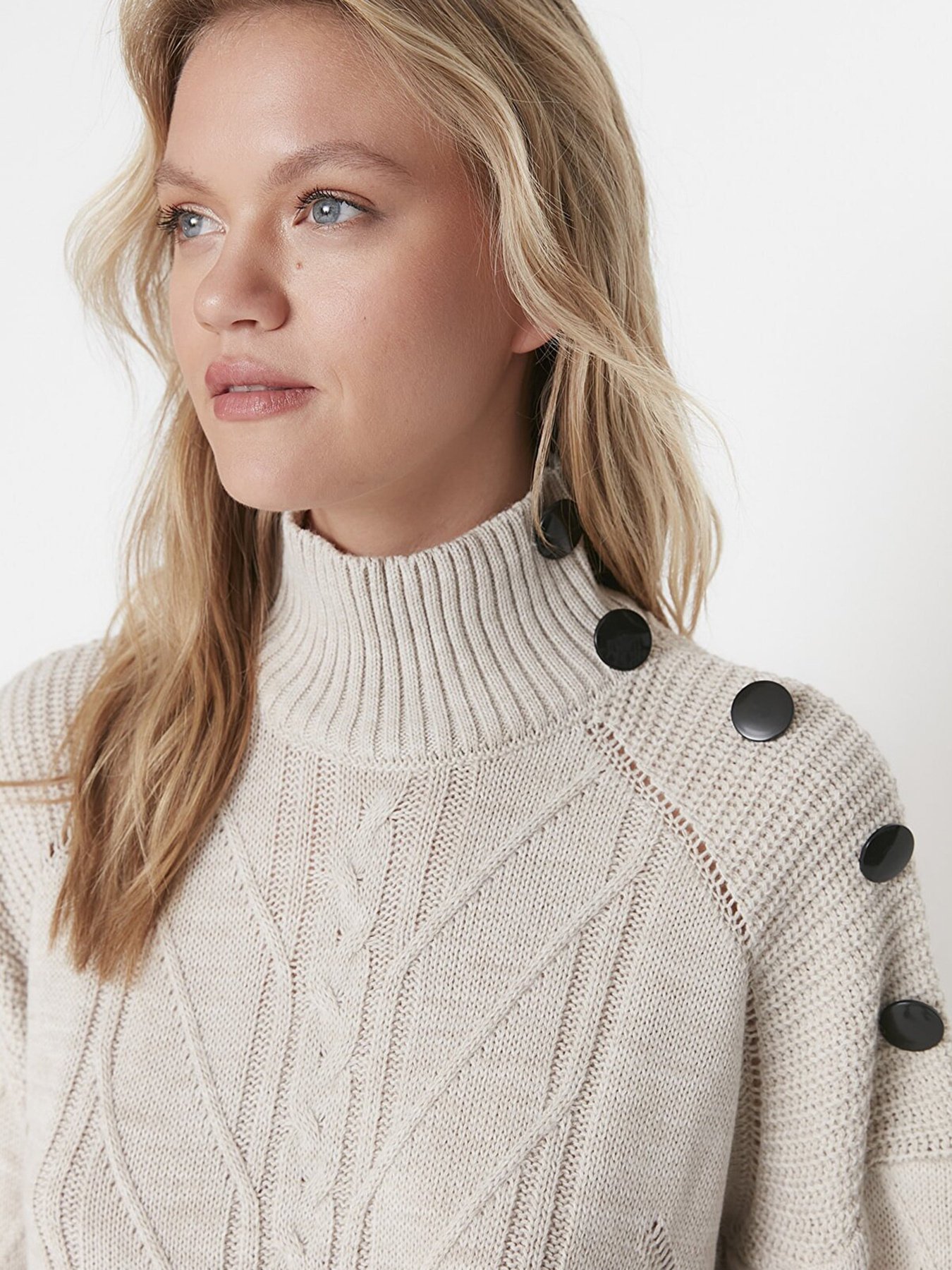 Джемпер Trendyol модель TWOAW23KZ01688/Tas Фото