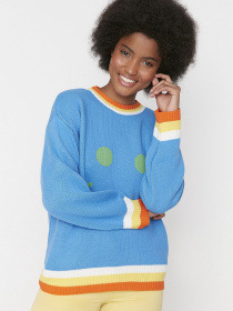 Джемпер Trendyol модель TWOAW23KZ01687/Turuncu Фото