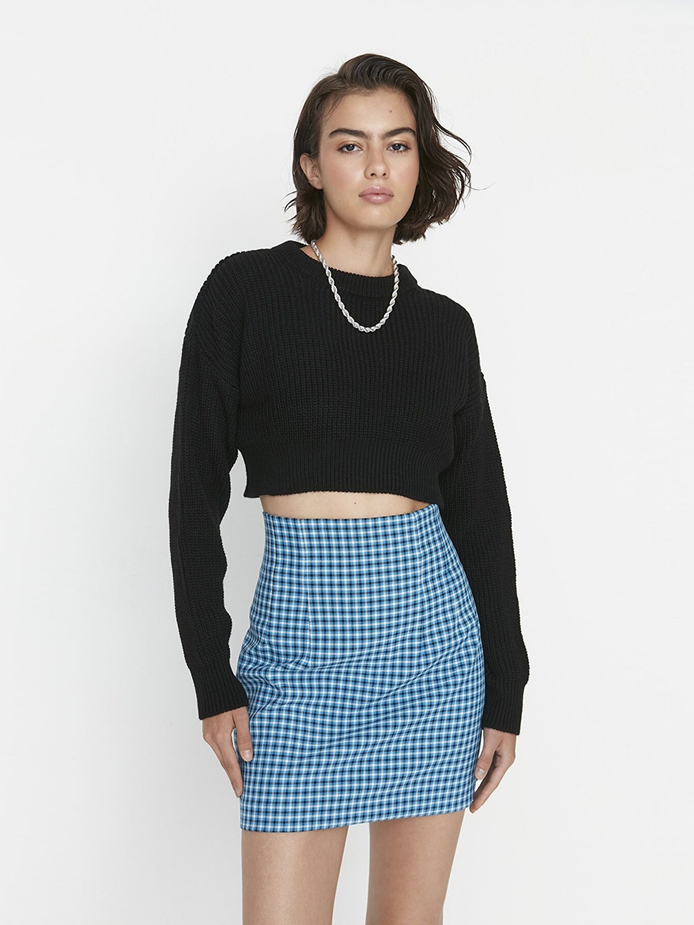 Джемпер Trendyol модель TWOAW23KZ01620/Siyah Фото