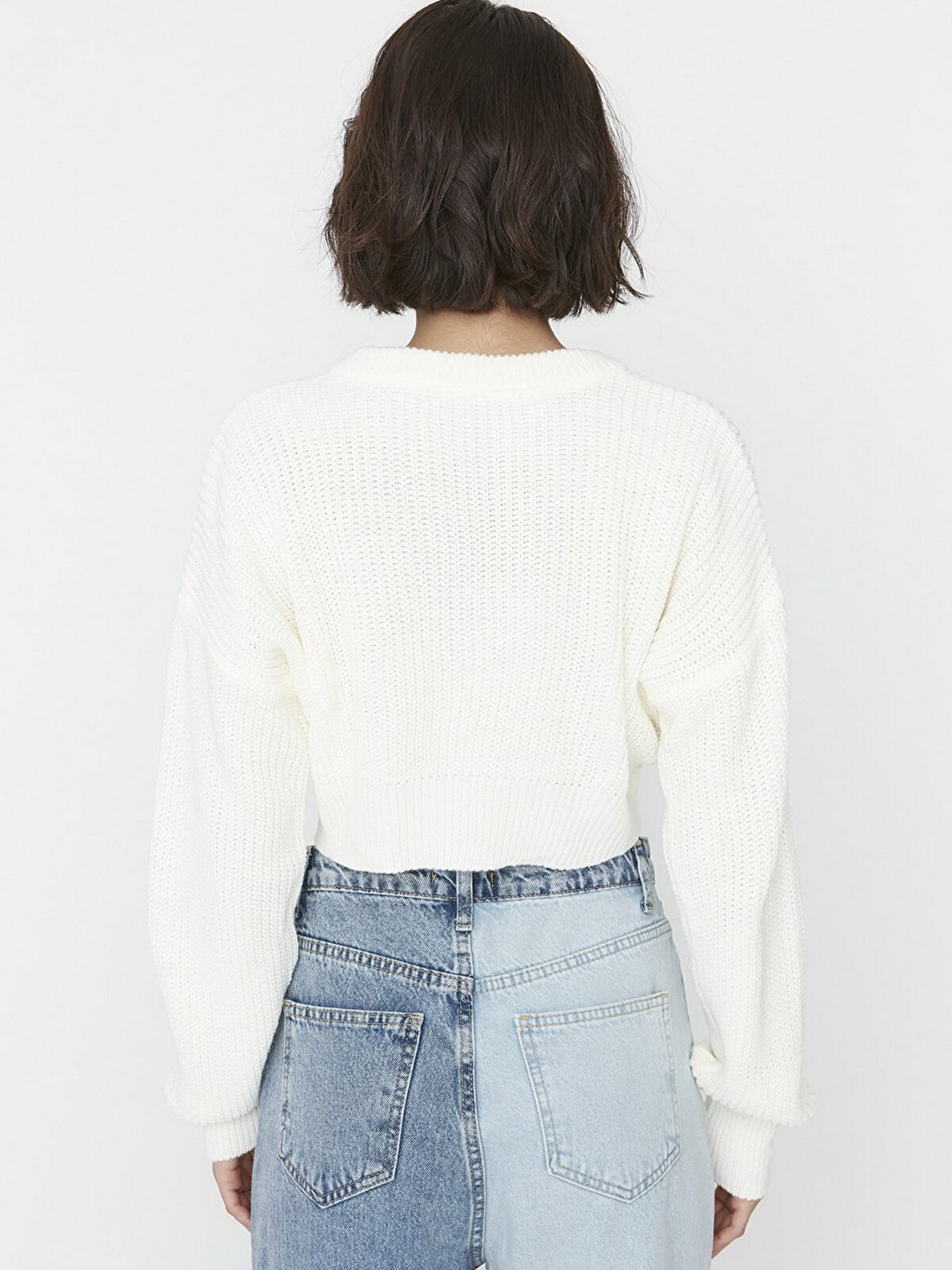 Джемпер Trendyol модель TWOAW23KZ01620/Ekru Фото