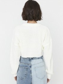 Джемпер Trendyol модель TWOAW23KZ01620/Ekru Фото