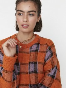 Джемпер Trendyol модель TWOAW23KZ01486/Turuncu Фото