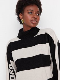 Джемпер Trendyol модель TWOAW23KZ01463/Siyah Джемпер Trendyol модель TWOAW23KZ01463/Siyah Фото