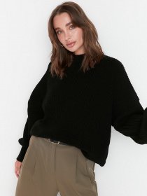 Джемпер Trendyol модель TWOAW23KZ01448/Siyah Фото