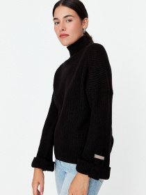 Джемпер Trendyol модель TWOAW23KZ01390/Siyah Фото