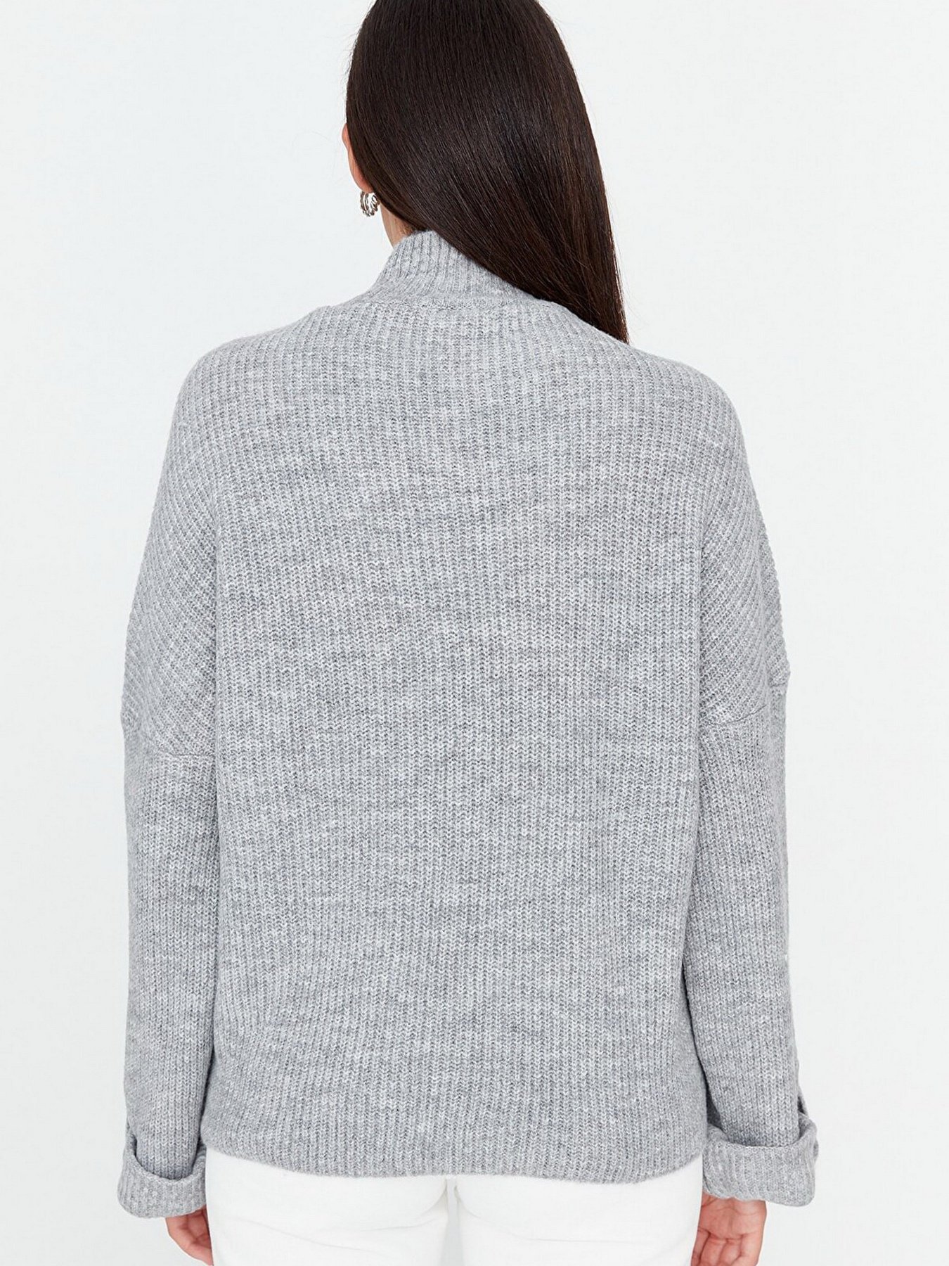 Водолазка Trendyol модель TWOAW23KZ01390/Gri Фото