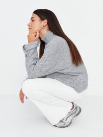 Водолазка Trendyol модель TWOAW23KZ01390/Gri Фото