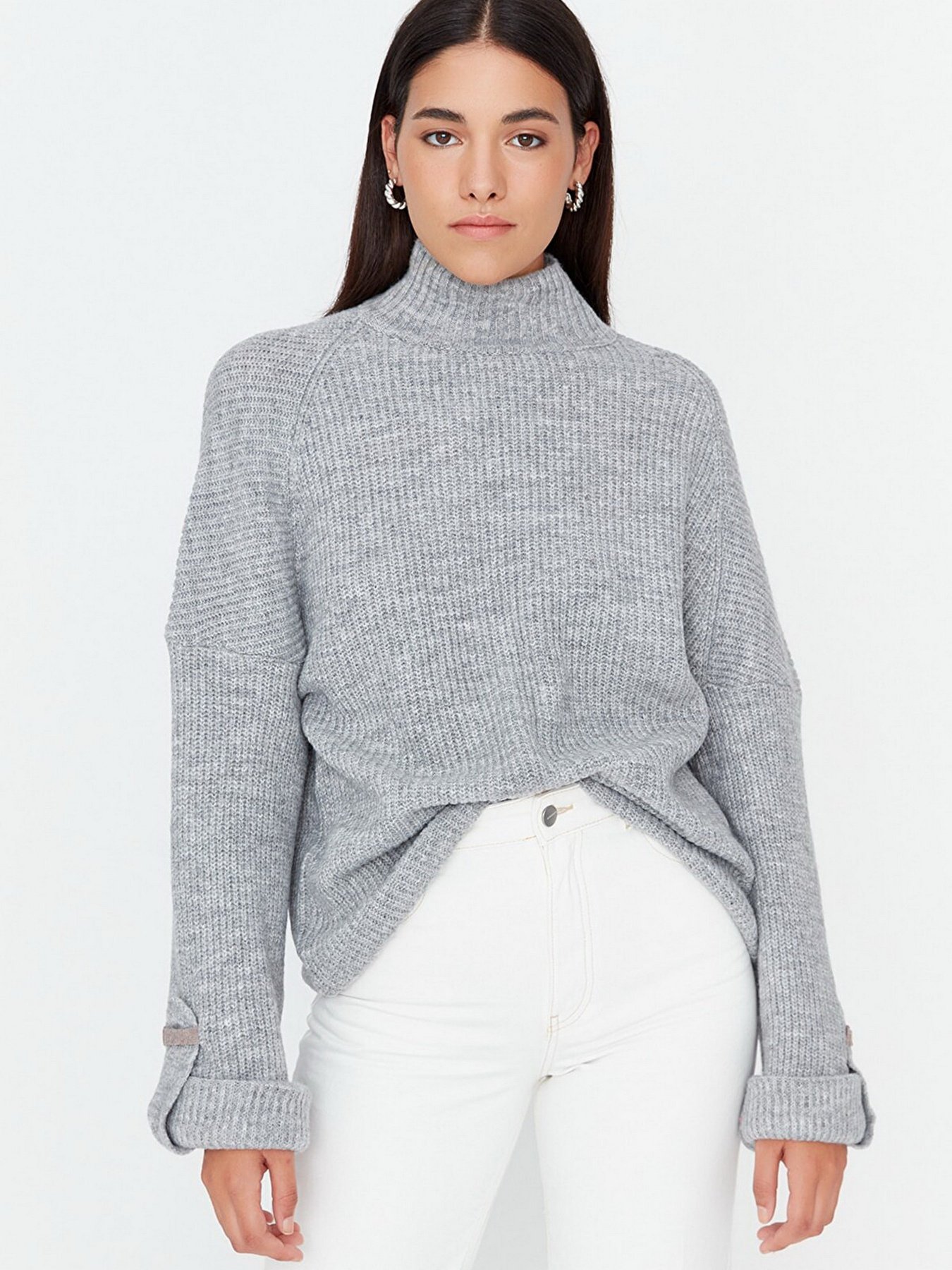 Гольф Trendyol модель TWOAW23KZ01390/Gri Фото