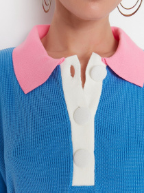 Платье миди Trendyol модель TWOAW23KZ00932/Mavi Фото