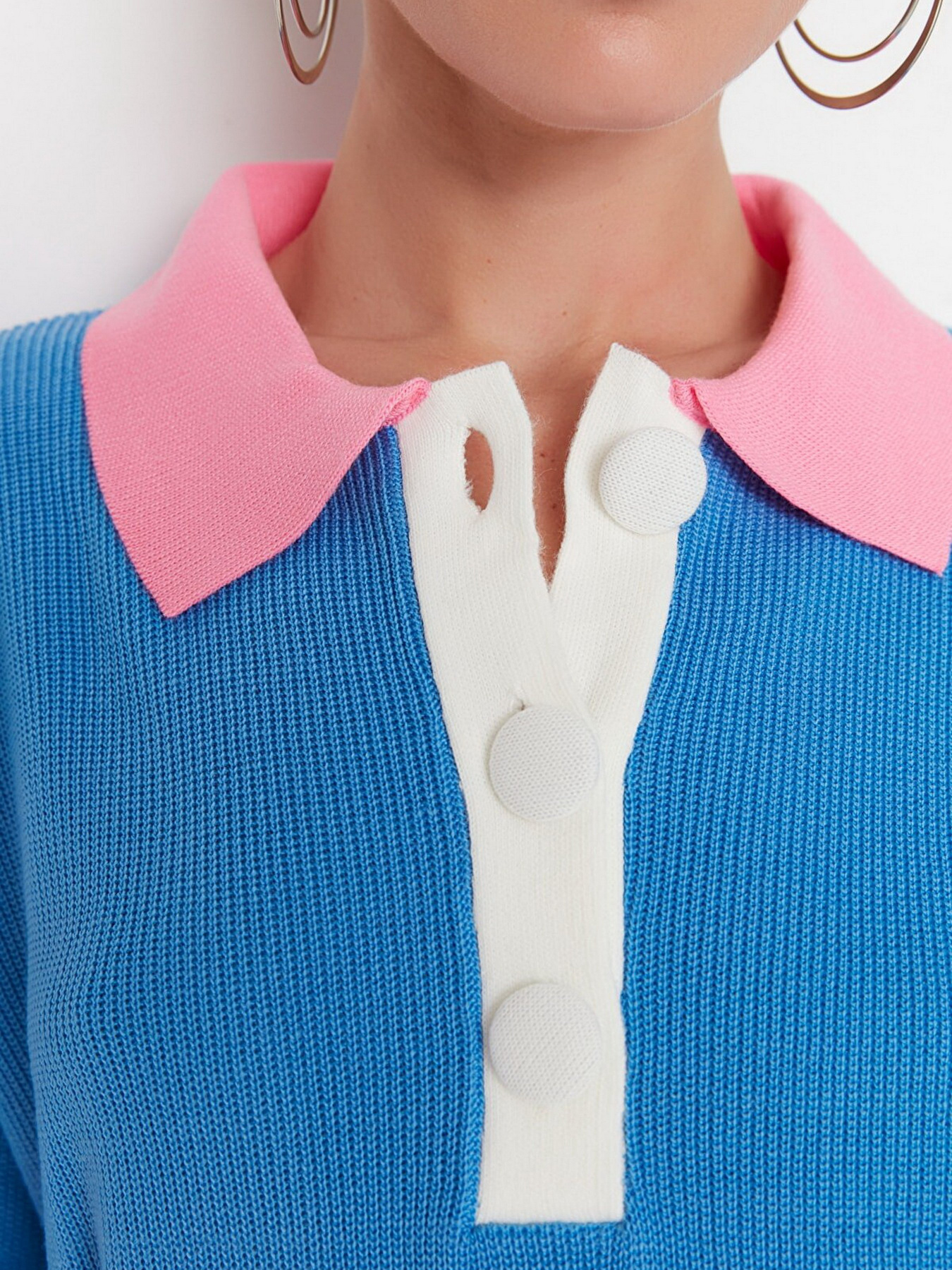 Сукня міді Trendyol модель TWOAW23KZ00932/Mavi Фото