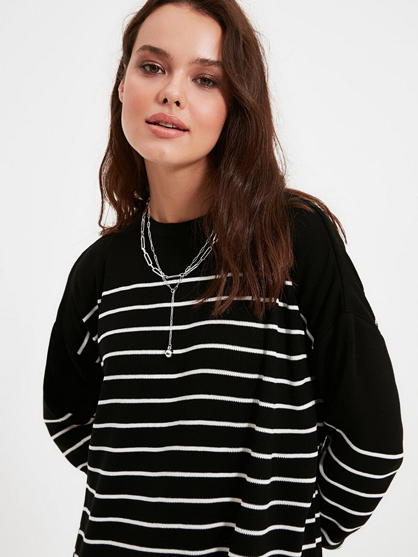 Платье макси Trendyol модель TCTAW22EL0032/Siyah Фото