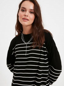 Платье макси Trendyol модель TCTAW22EL0032/Siyah Фото