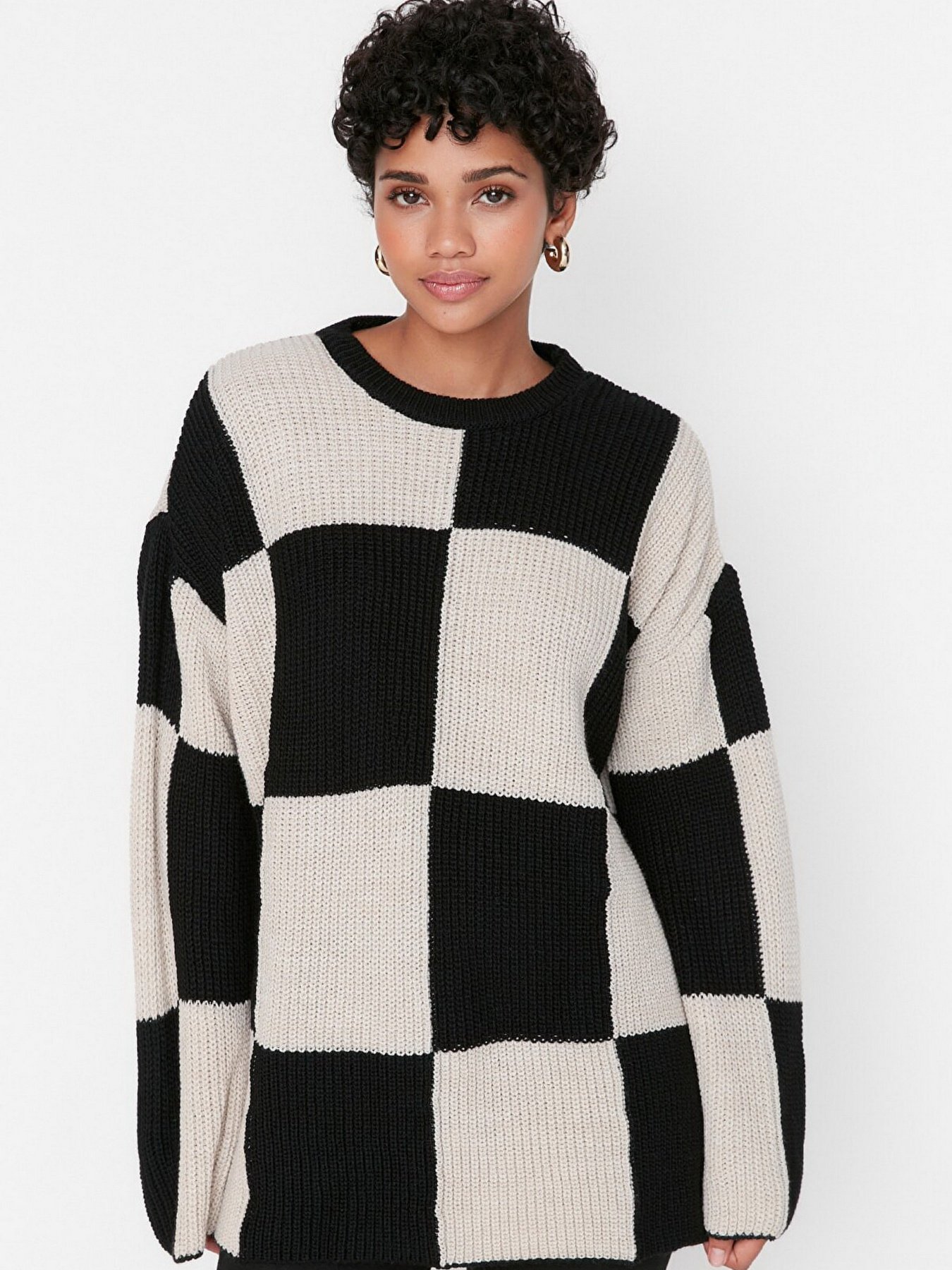 Джемпер Trendyol модель TCTAW23KZ00004/Siyah Фото