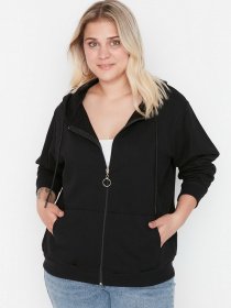 Кофта спортивная Trendyol модель TBBAW23AO00014/Siyah Фото