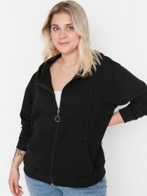 Кофта спортивная Trendyol модель TBBAW23AO00014/Siyah Фото