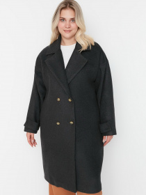 Пальто Trendyol модель TBBAW23KB00005/Antrasit Фото