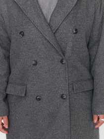 Пальто Trendyol модель TBBAW23KB00008/Gri Фото